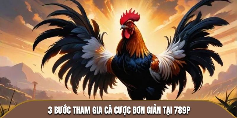 3 bước tham gia cá cược đơn giản tại 789P