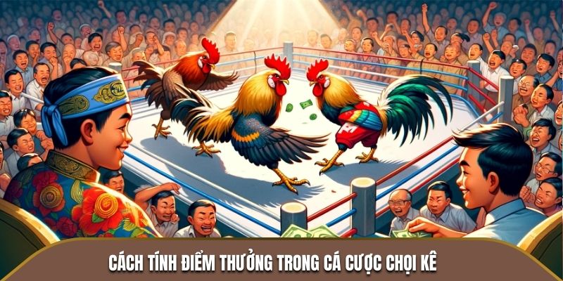 Cách tính điểm thưởng trong cá cược chọi kê