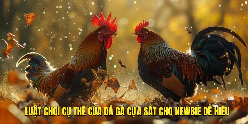 Luật chơi cụ thể của đá gà cựa sắt cho Newbie dễ hiểu